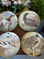 Porcelāna Šķīvji ar Putnu Motīviem, 6 gabali (3581) - Image 6