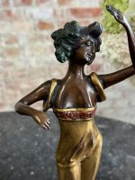 Art Nouveau Woman Figure with Signature, Medium Size (7123) - Image 6