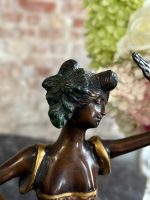 Art Nouveau Woman Figure with Signature, Medium Size (7123) - Image 8