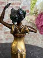 Art Nouveau Woman Figure with Signature, Medium Size (7123) - Image 12
