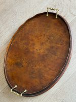 Koka Paplāte ar Metāla Rokturiem, Vidēja Izmēra (5579) - Image 2