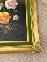 maza izmēra glezna ar ziediem, viegla pēc svara (6101) - Image 2