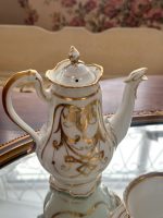 Ekskluzīvs Porcelāna Kafijas un Tējas Servīzes Komplekts 8 Personām — Historisma stilā, (Elegant Antique Porcelain Tea Service for Eight — Historism Style) (5146) - Image 15