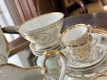 Ekskluzīvs Porcelāna Kafijas un Tējas Servīzes Komplekts 8 Personām — Historisma stilā, (Elegant Antique Porcelain Tea Service for Eight — Historism Style) (5146) - Image 13