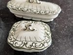 Jug and Bowl Set + 2 Pots with Lids (7095) - Image 12