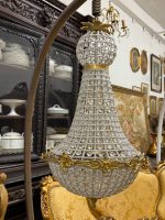 Griestu lampa bumbiera formā, 3 spuldzes iekšpusē, augstums 75cm, pieejama 1.gab (5710)
