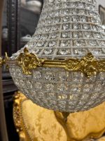 Griestu lampa bumbiera formā, 3 spuldzes iekšpusē, augstums 75cm, pieejama 1.gab (5710) - Image 7