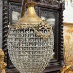 Griestu Lampa Zīles Formā, Vidēja Izmēra, Iekšpusē 1 Spuldze, Pieejamas 5gab (5529)