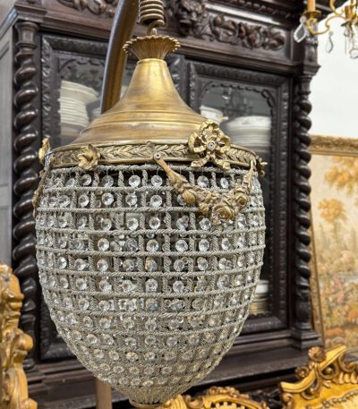 Loftlampe i agernform, mellemstor, med 1 pære, 5 stk. haves (5529)