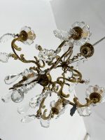 Bronzas Lampa ar Kristāliem, Vidēja Izmēra, 5 Spuldzes (3433) - Image 5