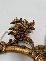 Grezns un liela izmēra antīks franču koka rāmis zelta krāsā — Napoleona III stils, 19. gs. (antique french large gilt wood frame) (4636) - Image 17