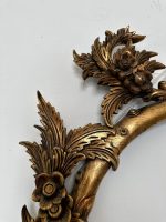 Grezns un liela izmēra antīks franču koka rāmis zelta krāsā — Napoleona III stils, 19. gs. (antique french large gilt wood frame) (4636) - Image 10