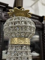 Griestu Lampa Bumbiera Formā, Augstums 65cm, Neliela Izmēra, Iekšpusē 3 Spuldzes, pieejamas 4gab (5530) - Image 9
