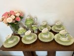 antique porcelain tea set
