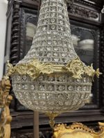 Griestu Lampa Bumbiera Formā, Augstums 65cm, Neliela Izmēra, Iekšpusē 3 Spuldzes, pieejamas 4gab (5530) - Image 6