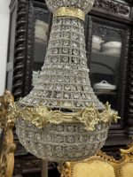 Griestu Lampa Bumbiera Formā, Augstums 65cm, Neliela Izmēra, Iekšpusē 3 Spuldzes, pieejamas 4gab (5530) - Image 5