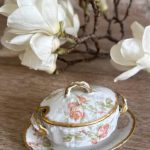 Miniatūra Izmēra, Porcelāna Trauciņš ar Vāku (5621)