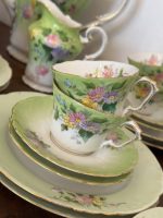 Porcelāna tējas un kafijas servīze 12 personām — vēsturiskā historisma stilā, (Porcelain Tea and Coffee Service for 12 Persons — Historism Style) (4562) - Image 16
