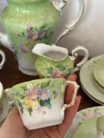 Porcelāna tējas un kafijas servīze 12 personām — vēsturiskā historisma stilā, (Porcelain Tea and Coffee Service for 12 Persons — Historism Style) (4562) - Image 19