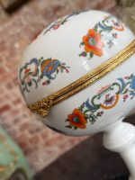 Limoges porcelāna augsts trauks — atverama lāde (6932) - Image 8