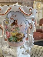 Porcelāna Vāze ar Ziedu Motīviem, Vidēji Liela Izmēra (43870) - Image 3