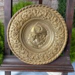 Metāla Paplāte Sienai, Vidēji Liela Izmēra, Viegla pēc Svara (3421)