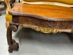 Riekstkoka Sienas Konsole ar Atvilktni — Rococo Chinoiserie, Francija/Beļģija, 19.gs. (5161) - Image 7