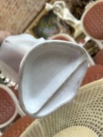 Porcelain Vase with Floral Motifs, Medium-Small Size (4387) - Image 8