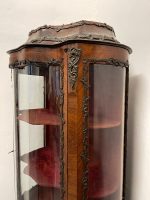 Rosewood Display Cabinet with Marquetry and Bronze Appliqués — Louis XV Style (750) - Image 7