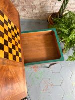 Šaha Galds — Table de Jeu ar Marquetry un Filcu — Luija XV stils, Francija, 19.–20.gs. (4929) - Image 10