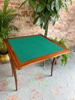 Šaha Galds — Table de Jeu ar Marquetry un Filcu — Luija XV stils, Francija, 19.–20.gs. (4929) - Image 17
