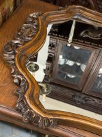 Liela izmēra ozolkoka sienas spogulis — Neo-Rokokko stilā (Large Carved Oak Wall Mirror in Neo-Rococo Style) (5461) - Image 11