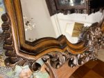 Liela izmēra ozolkoka sienas spogulis — Neo-Rokokko stilā (Large Carved Oak Wall Mirror in Neo-Rococo Style) (5461) - Image 13