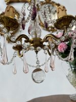 Neliela Izmēra Griestu Lampa ar 4 Spuldzēm, Violeta un Rozā Krāsas Detalizācija (5049) - Image 8