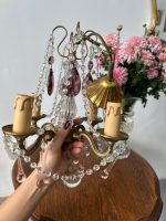 Neliela Izmēra Griestu Lampa ar 4 Spuldzēm, Violeta un Rozā Krāsas Detalizācija (5049) - Image 7