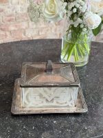 art deco stila sviesta trauks (6975)