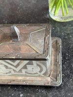 art deco stila sviesta trauks (6975) - Image 3