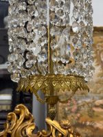 Neliela Izmēra Griestu Lampa ar Kristāliņiem, 3 Spuldzes (5441) - Image 9