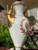 Porcelāna Galda Lampa ar Gulbjiem (3651) - Image 9