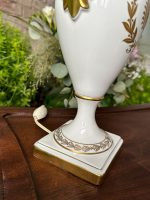 Porcelāna Galda Lampa ar Gulbjiem (3651) - Image 13