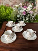 "Limoges" porcelāna espresso krūzīšu komplekts ar Napoleona monogrammu ("Limoges" porcelain espresso set with Napoleon monogram) (3654) - Image 2
