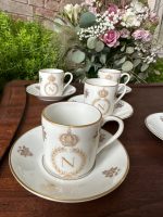 "Limoges" porcelāna espresso krūzīšu komplekts ar Napoleona monogrammu ("Limoges" porcelain espresso set with Napoleon monogram) (3654) - Image 11