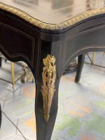 Ebonisierte Spielkonsole mit Boulle-Intarsien – Napoleon III, Frankreich, 19. Jh. (5460) – Bild 7