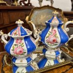 Porcelāna Cukurtrauks un Tējkanna (43040)