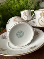 "Limoges" porcelāna espresso krūzīšu komplekts ar Napoleona monogrammu ("Limoges" porcelain espresso set with Napoleon monogram) (3654) - Image 19