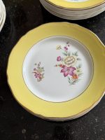 Liela pusdienu servīze, dzeltena ar ziediem — Vintage fajanss (Large Dinner Service) (6984) - Image 15
