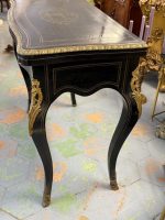 Ebonisierte Spielkonsole mit Boulle-Intarsien – Napoleon III, Frankreich, 19. Jh. (5460) – Bild 9