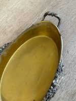 izsmalcināts, apsudrabots bronzas trauks ar smalku detalizāciju, liela izmēra (5772) - Image 13