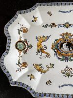 Liels Gien fajansa terīnes ar paplāti komplekts (Large Gien Faience Tureen) (6938) - Image 15