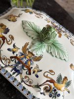Liels Gien fajansa terīnes ar paplāti komplekts (Large Gien Faience Tureen) (6938) - Image 11
